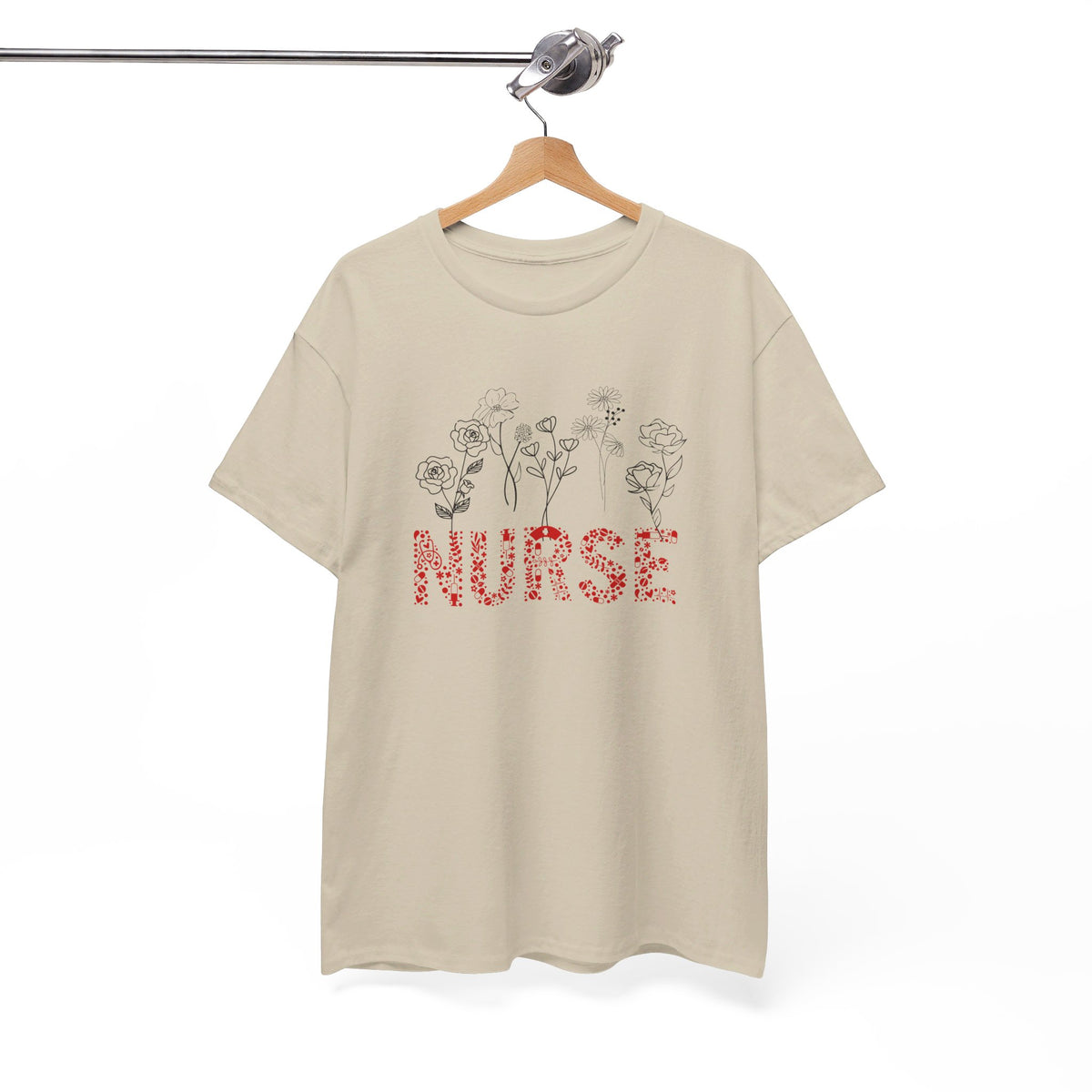 Nurse Flower Tshirt