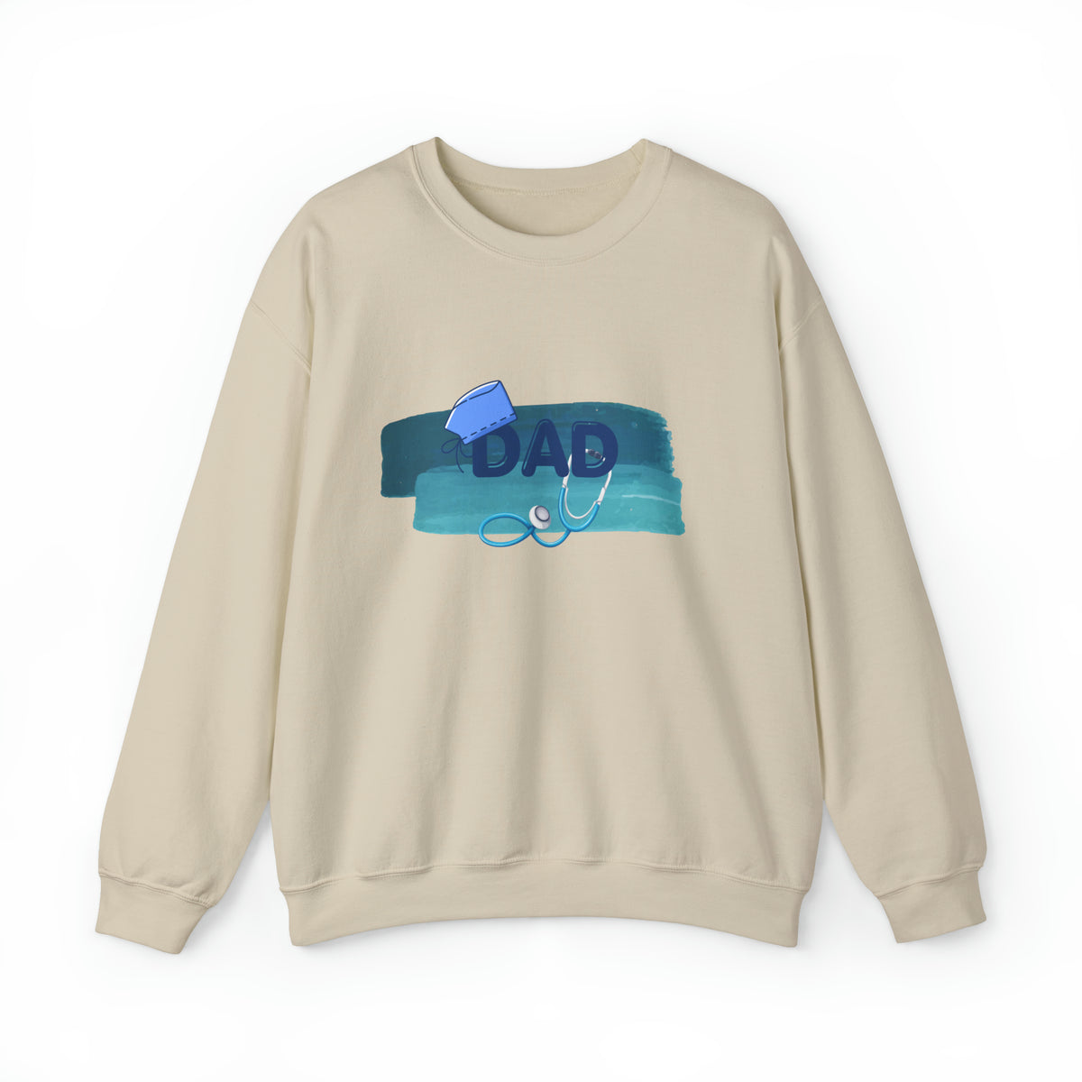 Nurse Doctor  Dad Crewneck Sweatshirt