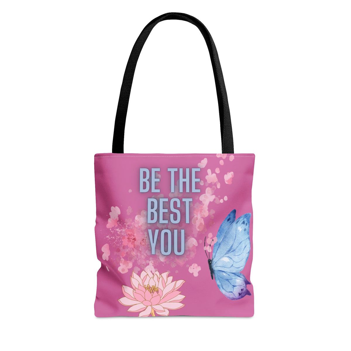Flower Canvas Tote Bag