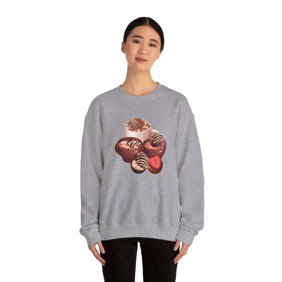 Love, Ice Cream Crewneck Sweatshirt