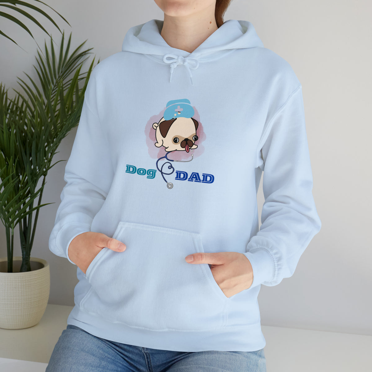 Dog Dad Hooded Sweatshirt