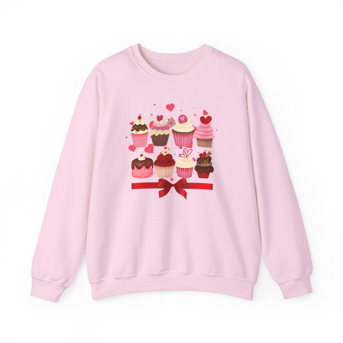 Love, Cupcakes Crewneck Sweatshirt