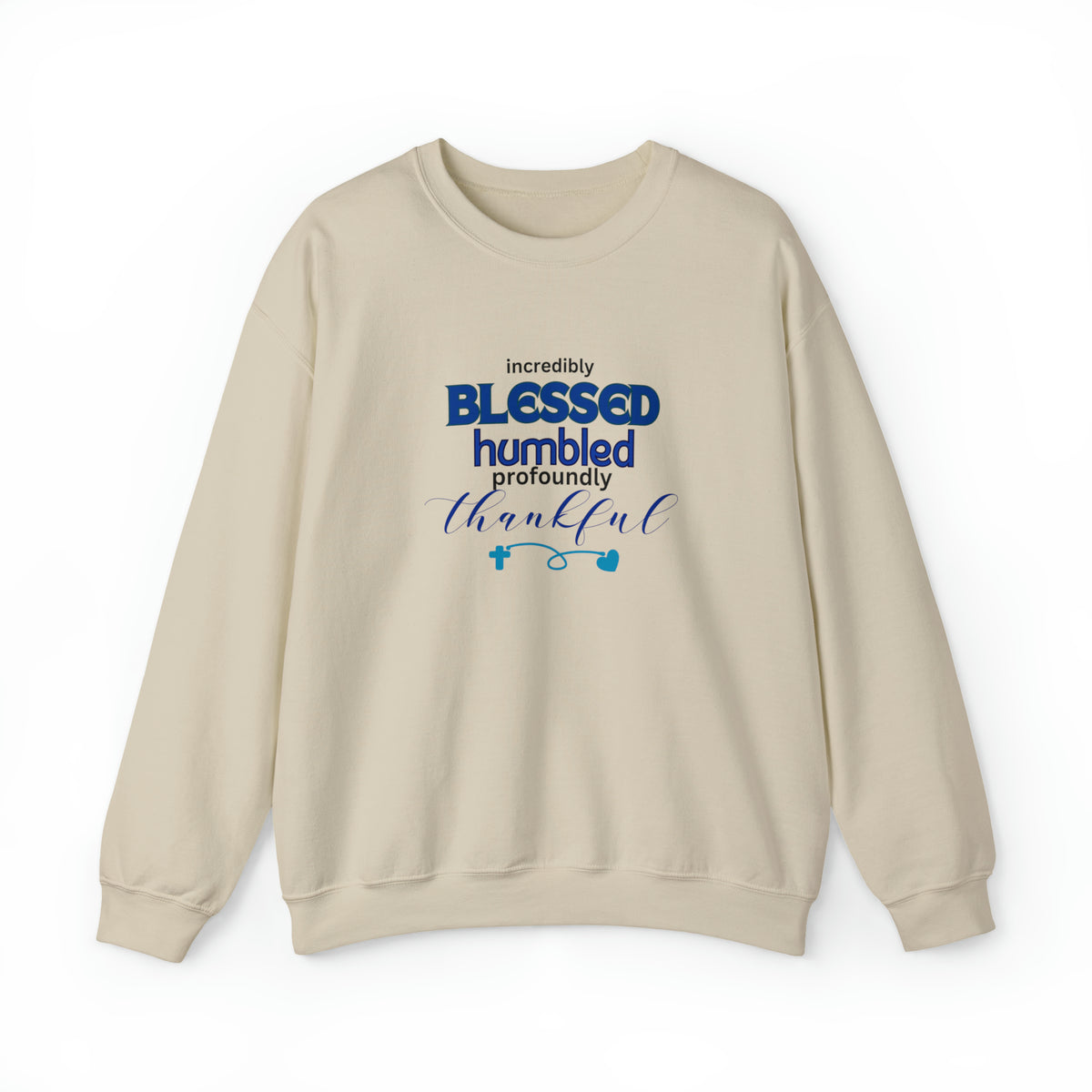 Blessed Humbled Thankful Crewneck Sweatshirt