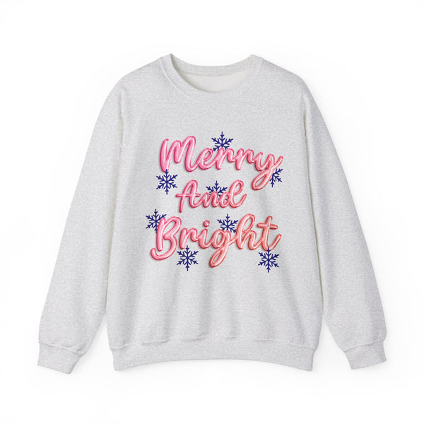 Merry and Bright Crewneck Sweatshirt