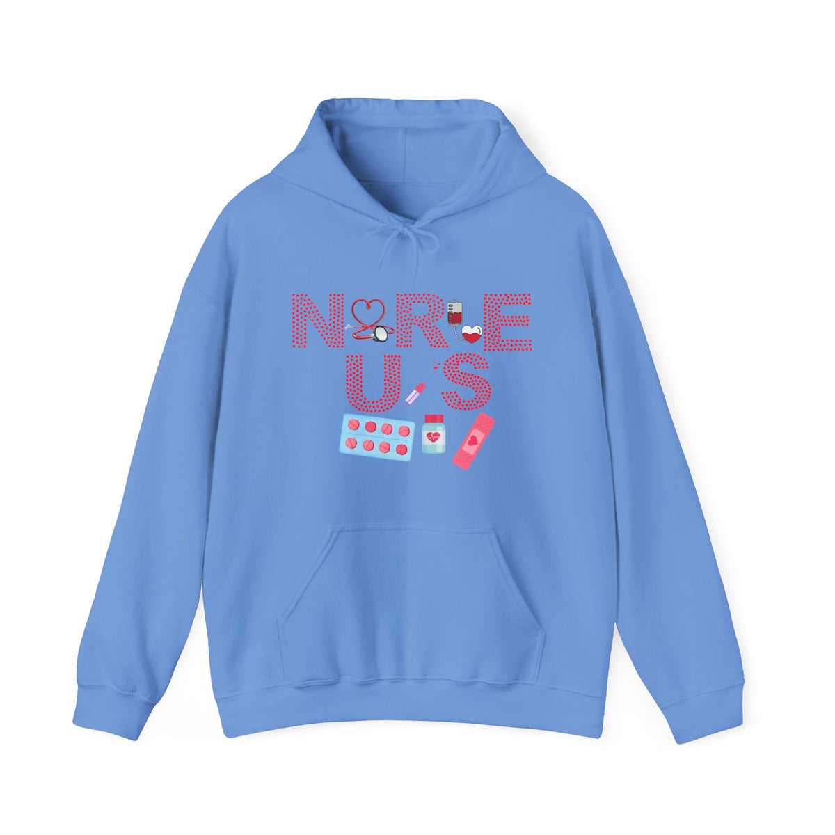 Love, Nurse Hooded Sweatshirt
