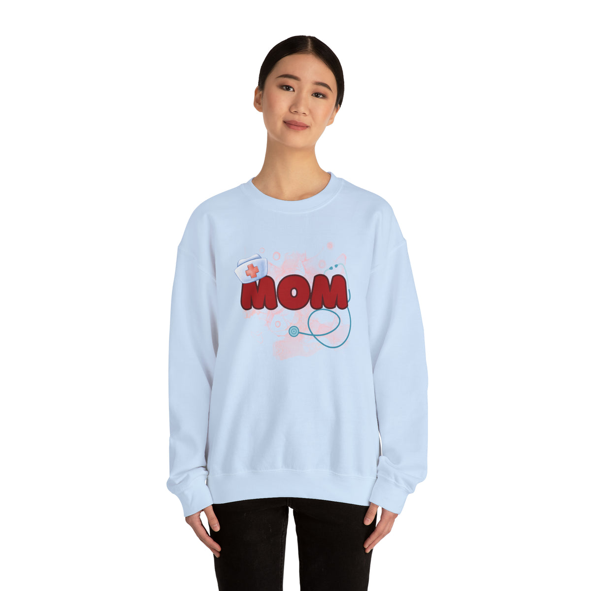 Nurse Mom Crewneck Sweatshirt