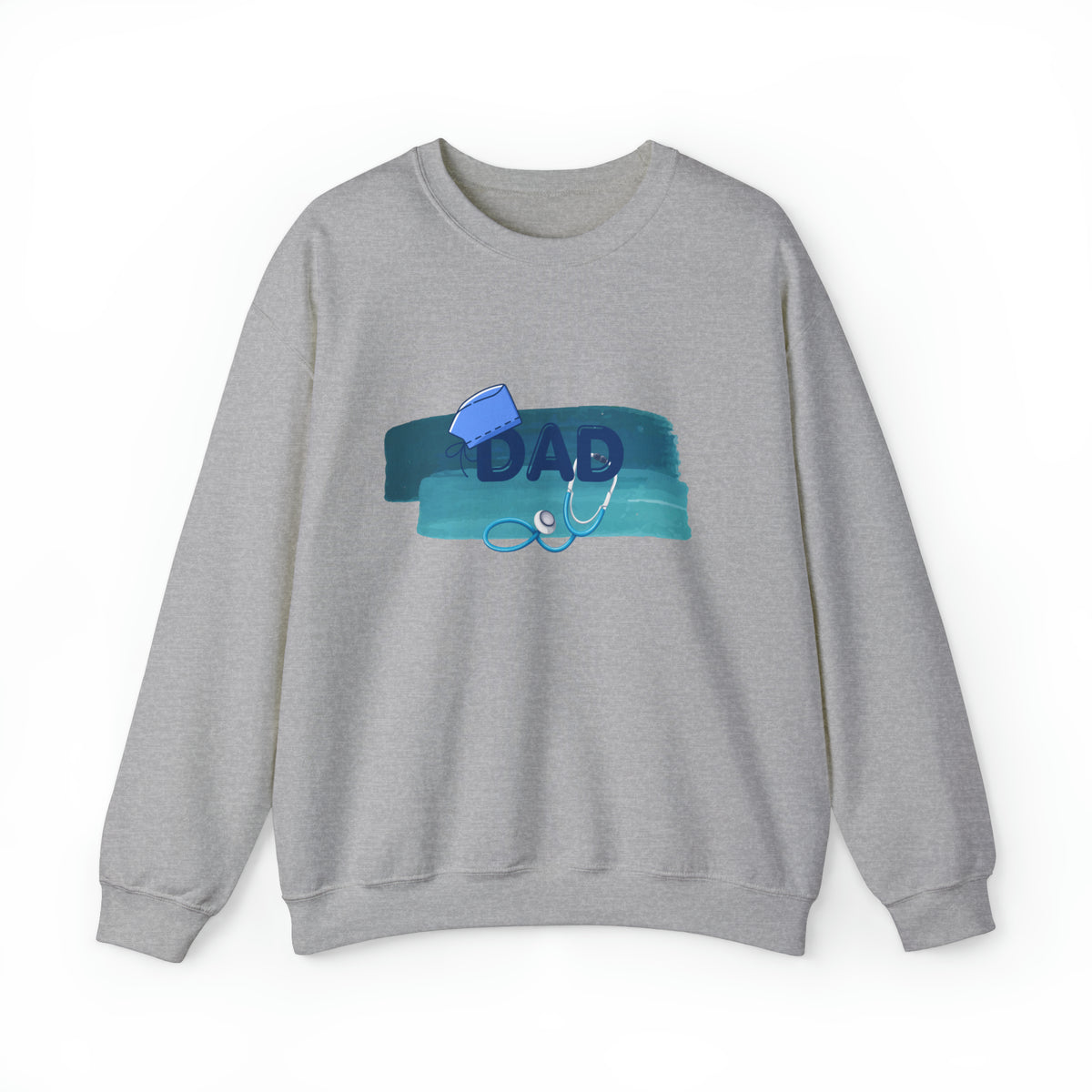Nurse Doctor  Dad Crewneck Sweatshirt