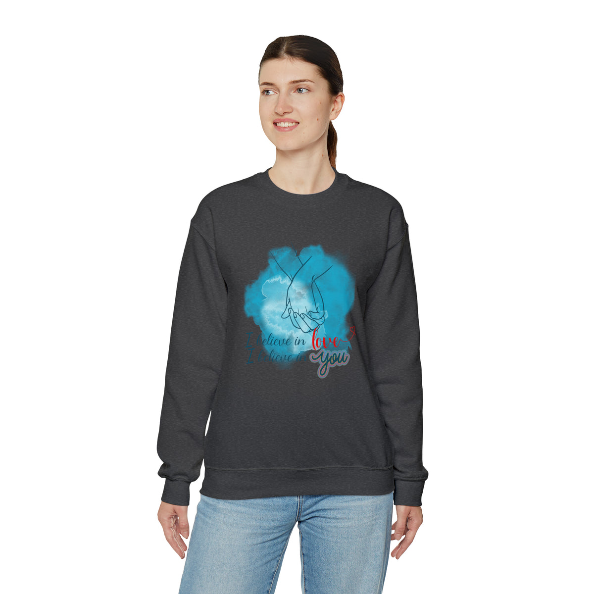I Believe Crewneck Sweatshirt