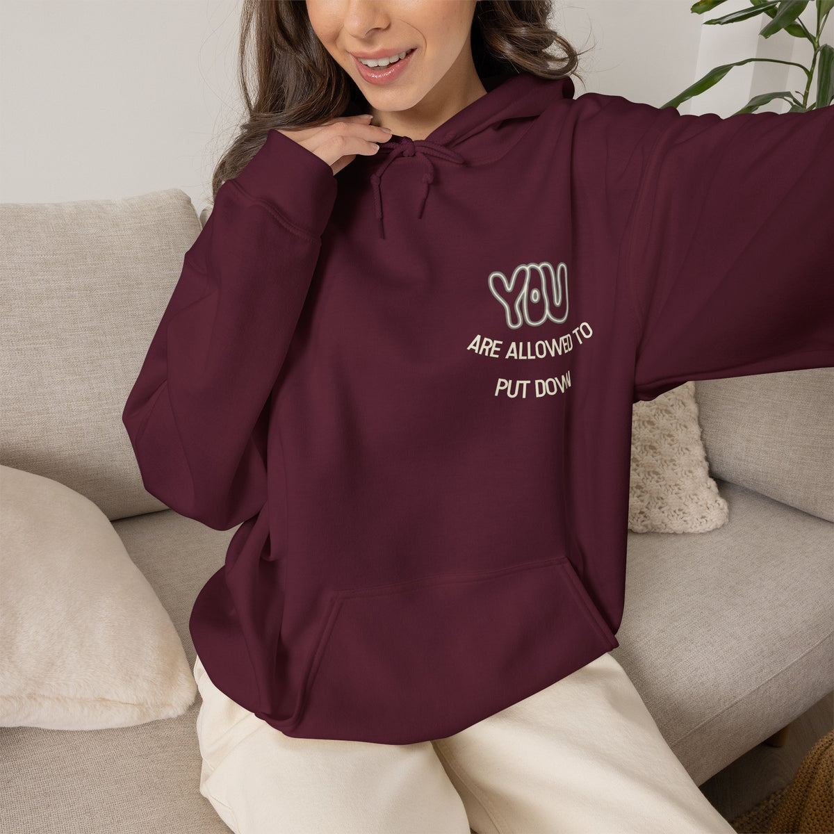 You Are Allowed to Put Down Your Cape Hoodie