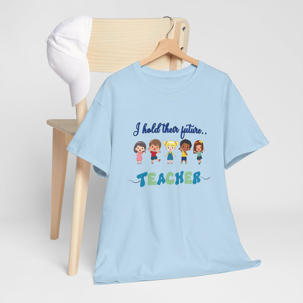 Teacher and Kids, Crewneck Tshirt