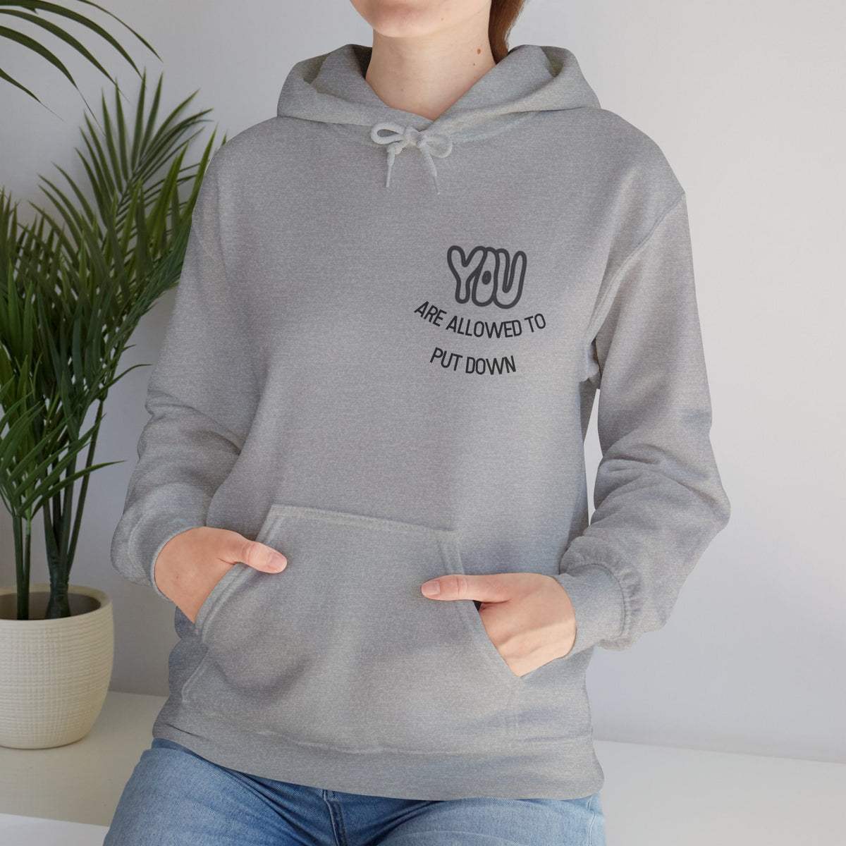 You Are Allowed to Put Down Your Cape Hoodie