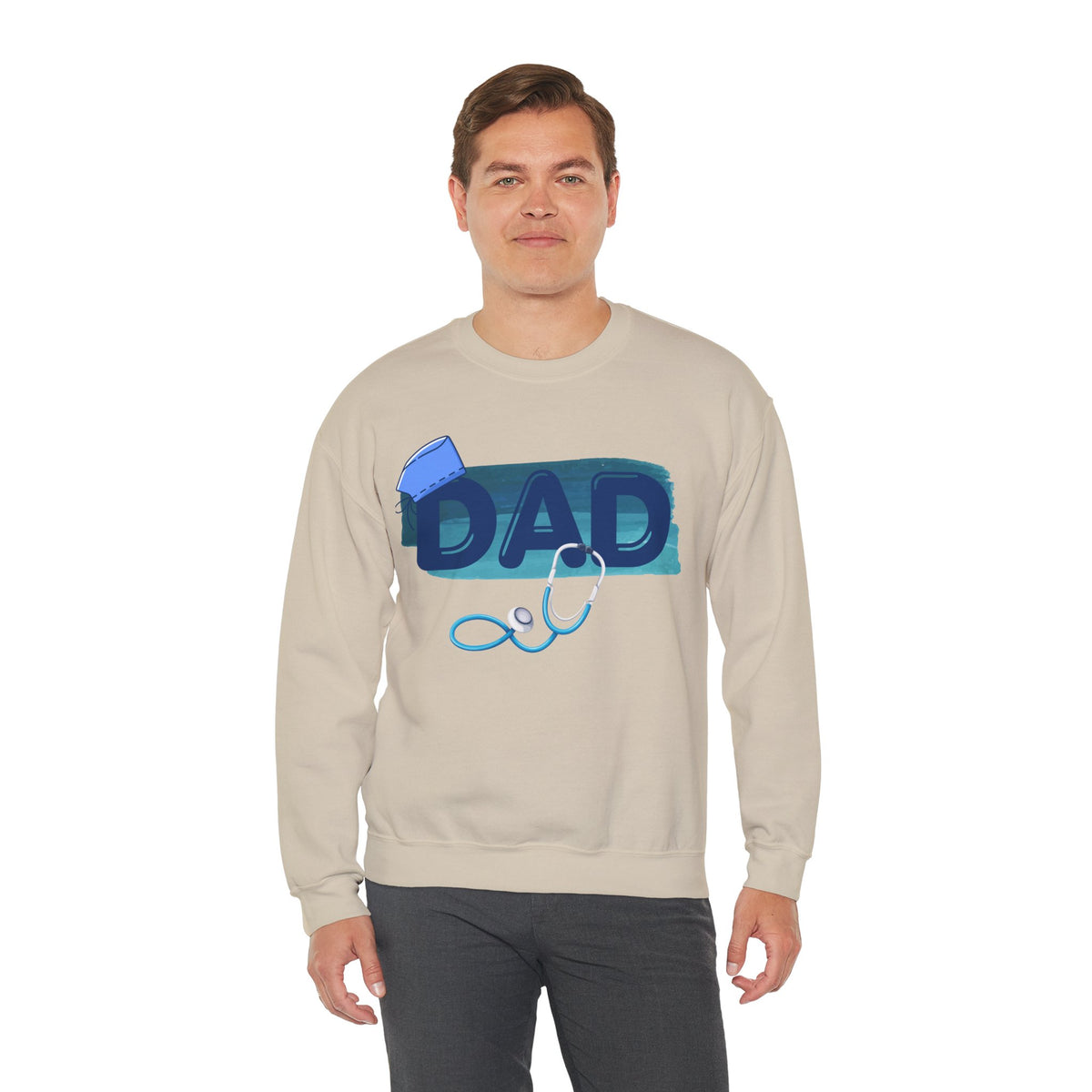 Doctor Dad Crewneck Sweatshirt