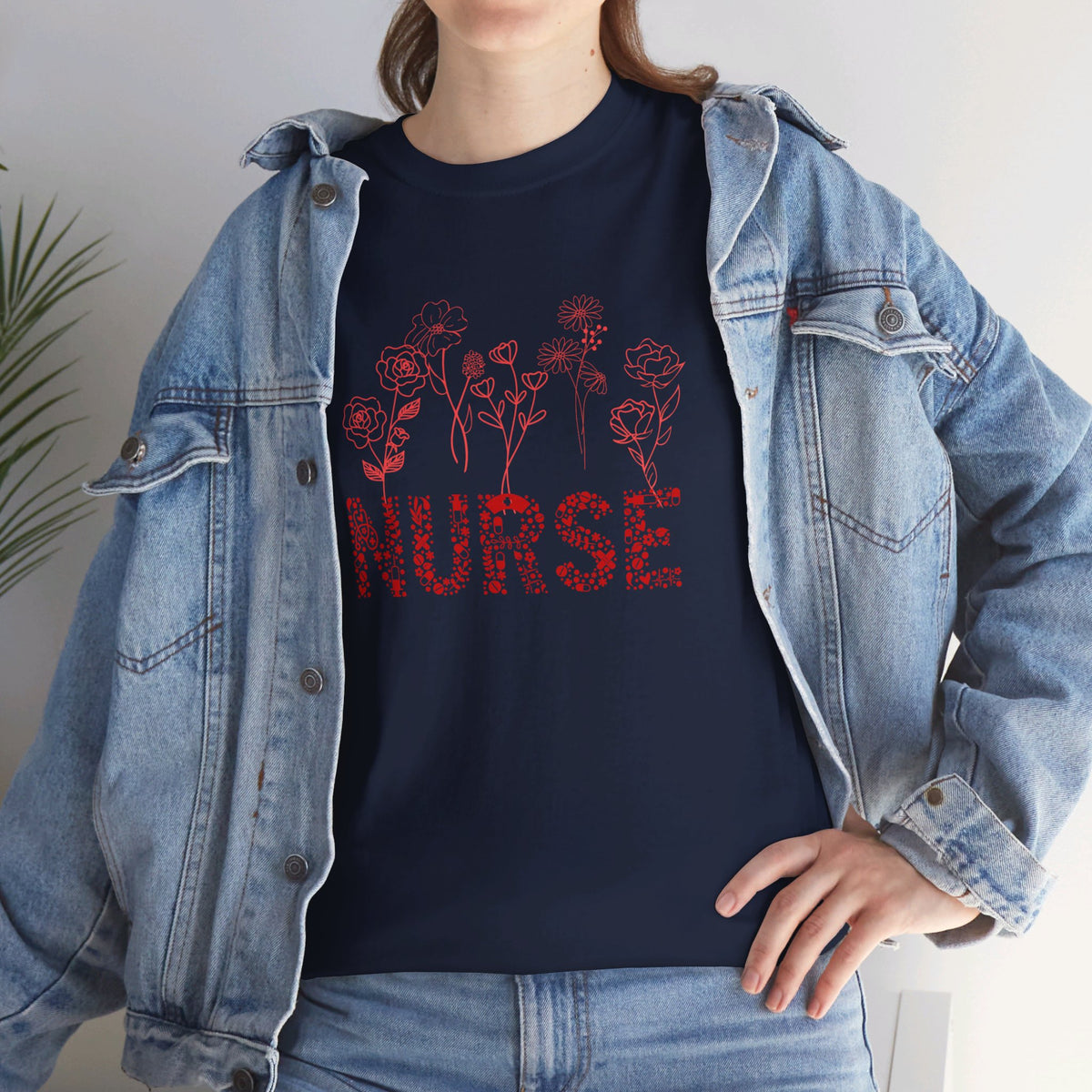 Nurse Flower Tshirt