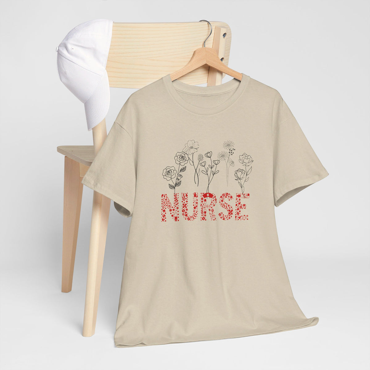 Nurse Flower Tshirt