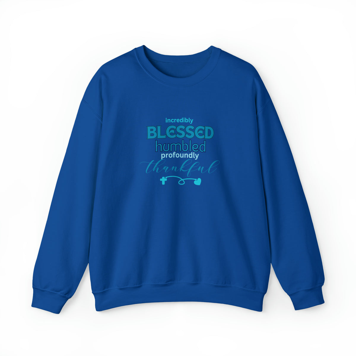 Blessed Humbled Thankful Crewneck Sweatshirt