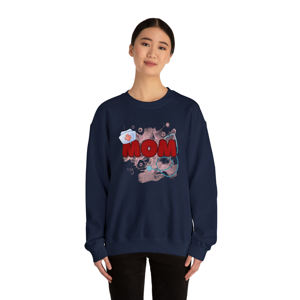 Nurse Mom Crewneck Sweatshirt