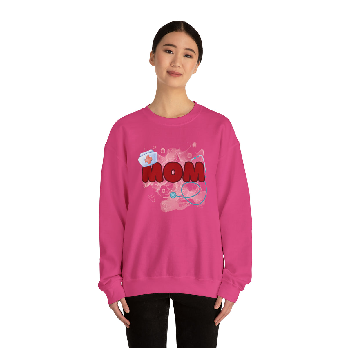 Nurse Mom Crewneck Sweatshirt