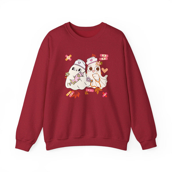 Nurse Ghost Crewneck Sweatshirt