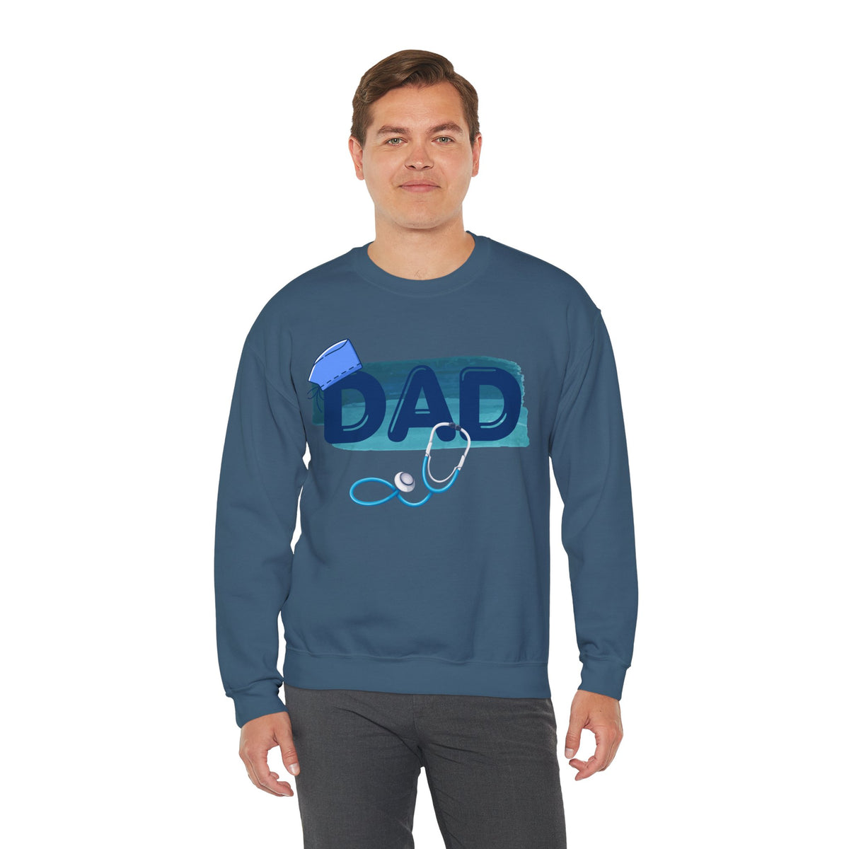 Doctor Dad Crewneck Sweatshirt