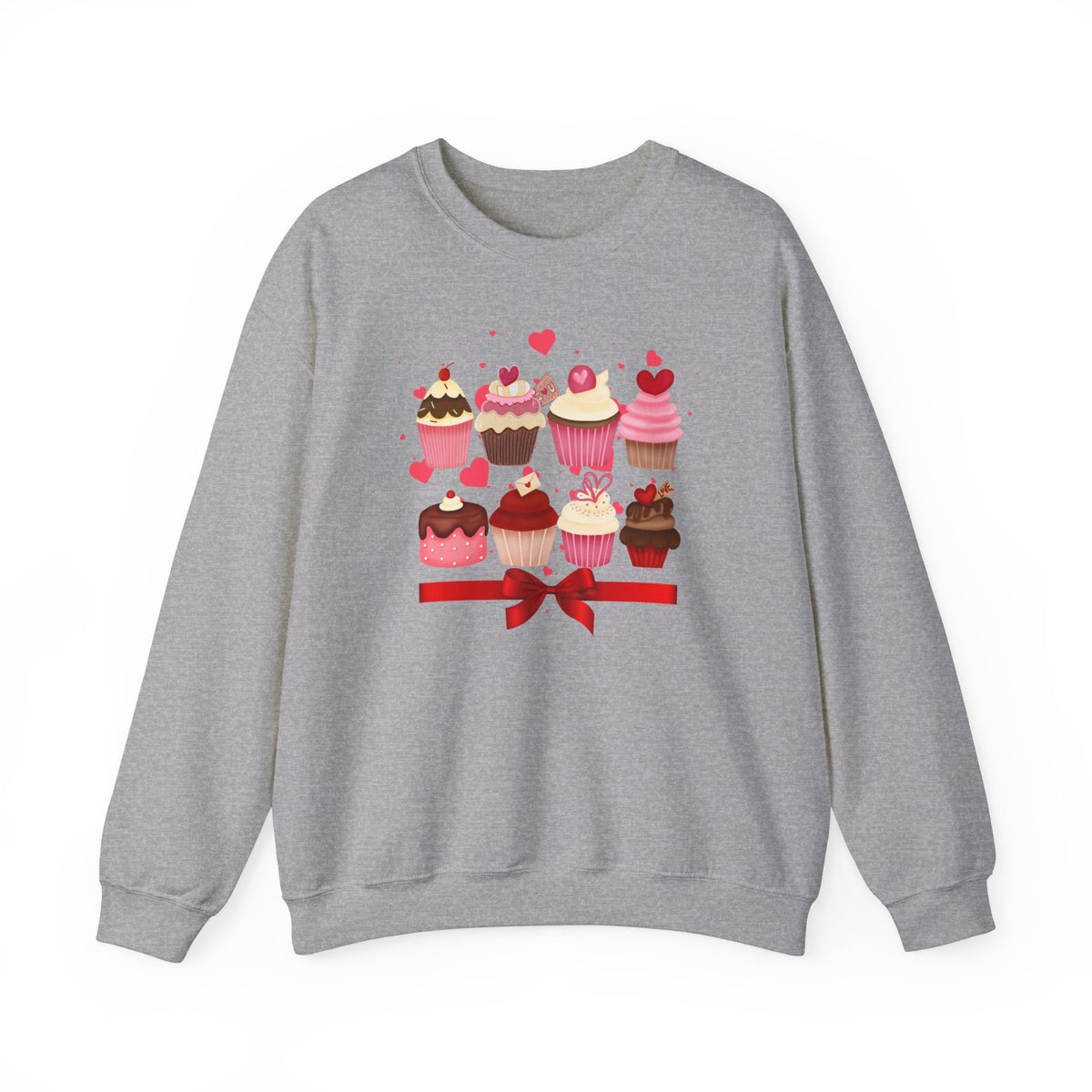 Love, Cupcakes Crewneck Sweatshirt