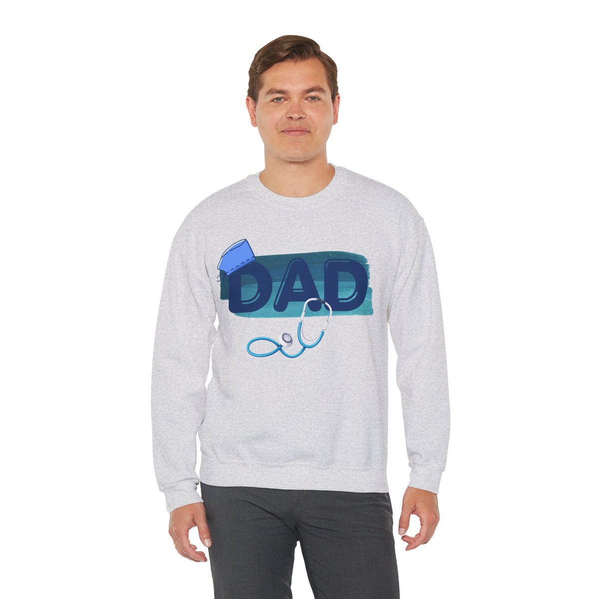 Doctor Dad Crewneck Sweatshirt