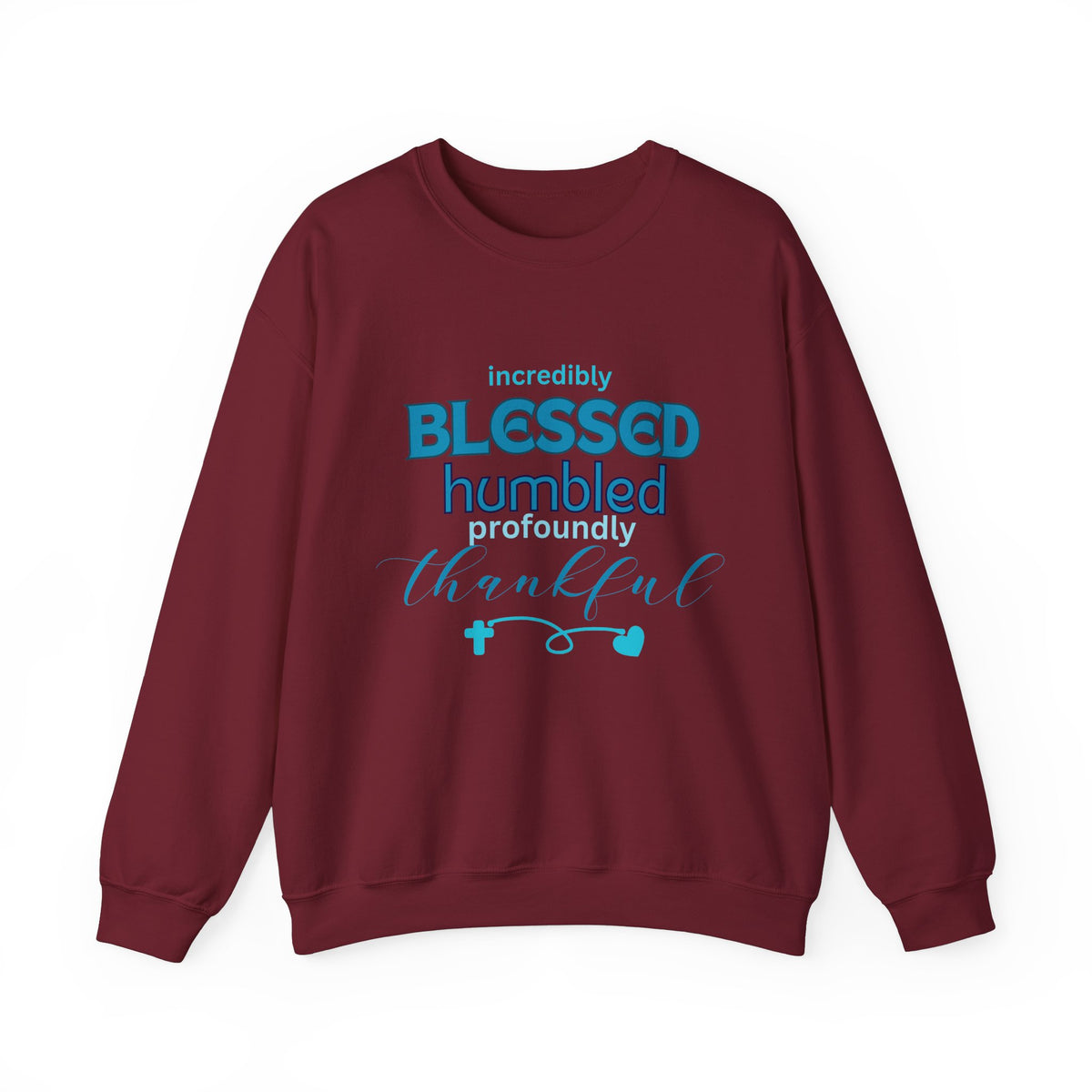 Blessed Humbled Thankful Crewneck Sweatshirt