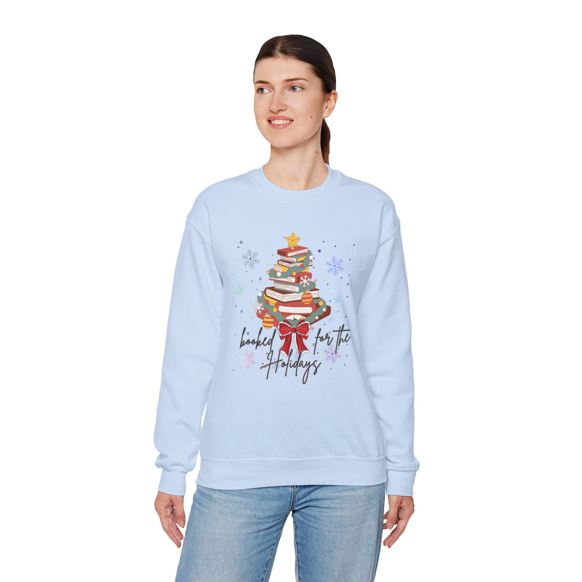 Booked for the Holidays Crewneck Sweatshirt