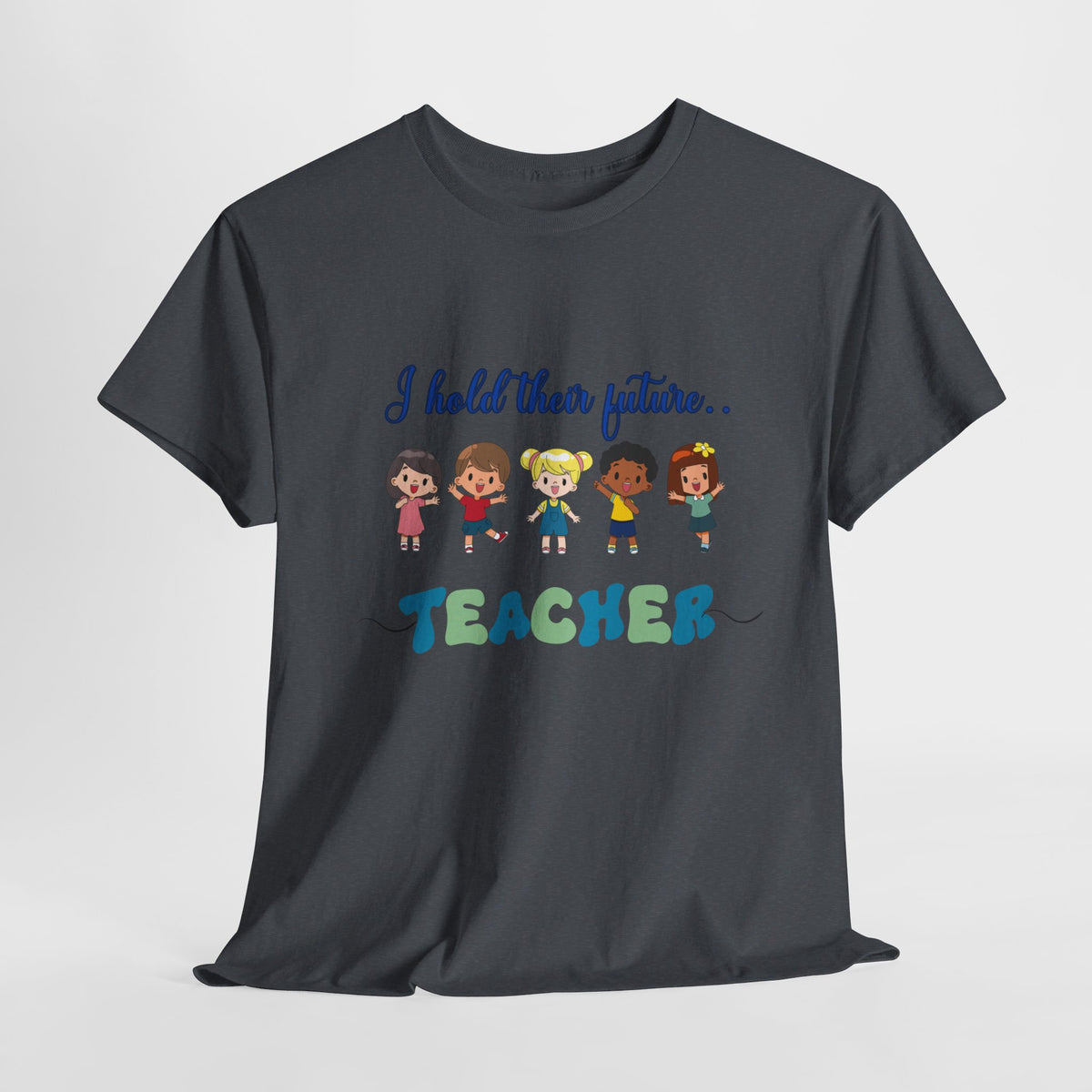 Teacher and Kids, Crewneck Tshirt