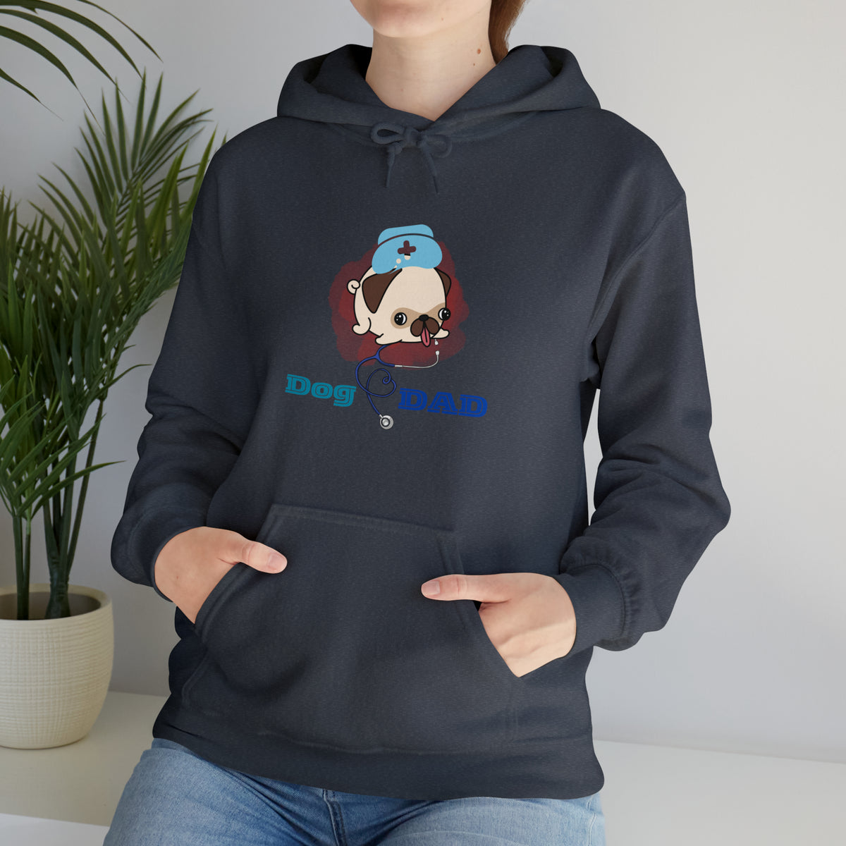 Dog Dad Hooded Sweatshirt