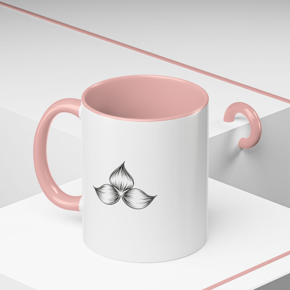 Coffee Mug — "You Also Need You" Floral Self-Care Accent Mug (11/15oz)